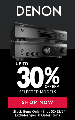 Black Friday Deals - Save Up To 30% Off RRP on Selected Denon!