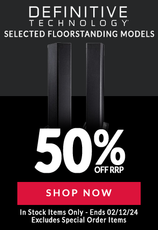 Black Friday Deals - Save 50% Off RRP on Selected Definitive Technology Floorstanding Speakers!