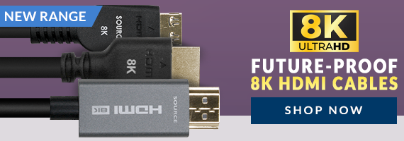 Shop Our New Range of 8K UHD HDMI Cables!