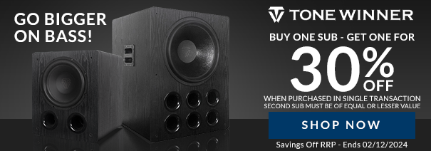 Black Friday Deals! Buy 1 Tonewinner Subwoofer, Get 30% Off A 2nd When Purchased in 1 Transaction!