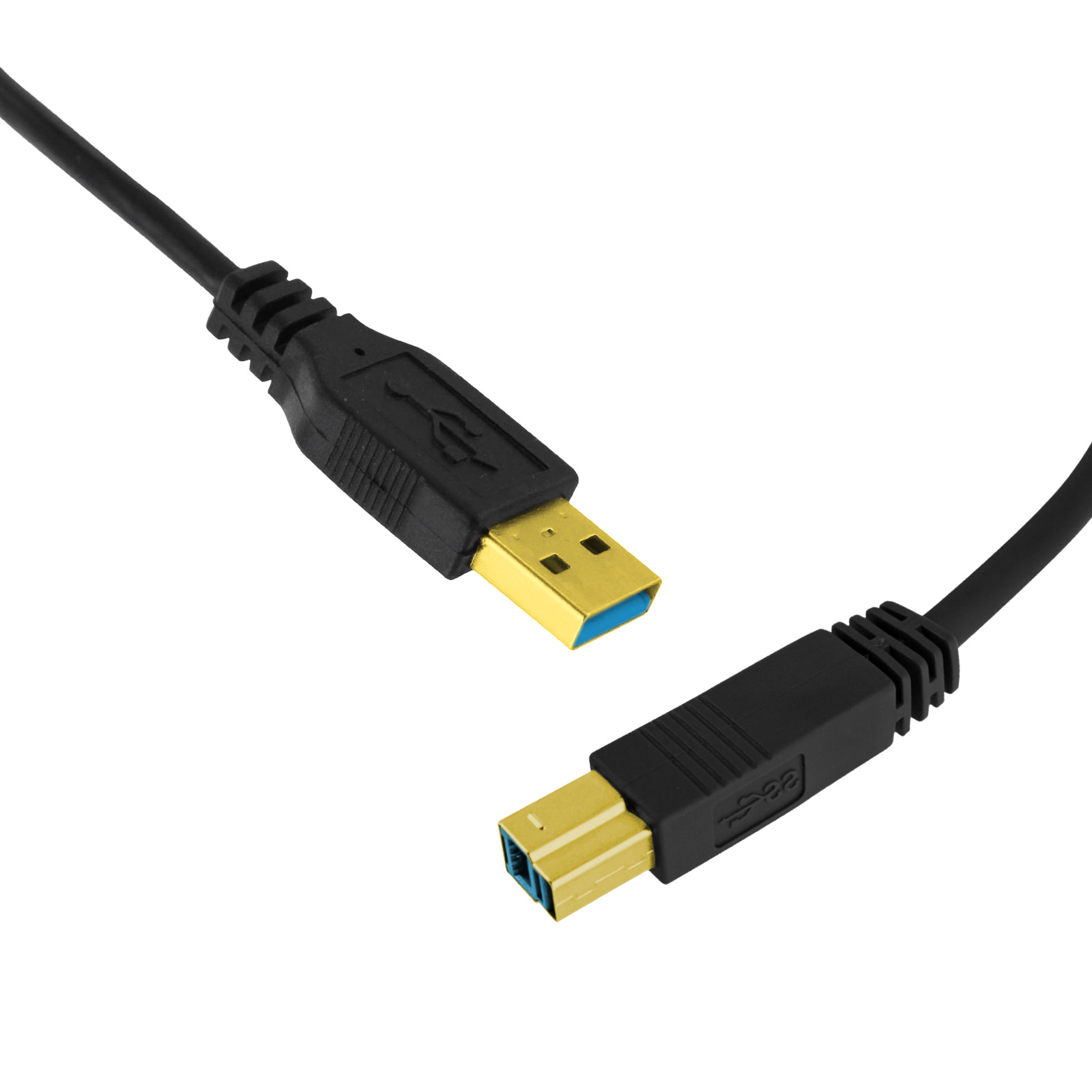 3m USB 3.0 SuperSpeed Type A To Type B Printer Cable Gold Plated ...