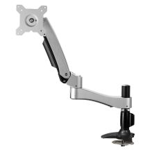 Adjustable LCD Dual Arm Monitor with Desk Grommet Base