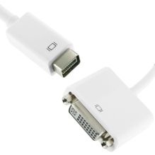 20cm Mini DVI Male to DVI Female Cable White DD438820cm 