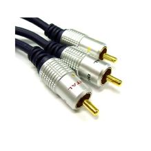 5m 3 RCA Audio / Video Cable Gold Plated AV9503.5m