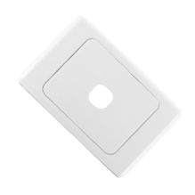 Clipsal Wall Plate + Surround for 1 Mech Connector Terminal P6905