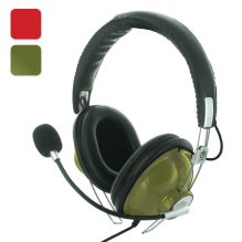 Avico COM-1 Gamesters Communicator Over Ear Headset Headphones 40mm Driver