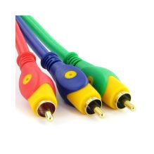 Gold Plated Component Video Cable 75ohm 75cm CP6281