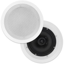 OEM 8" Poly Cone In Ceiling Surround Speakers Pair CS807