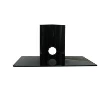 Single Glass Shelf Unit for Wall Mounting DVD/Receiver DRS101BB