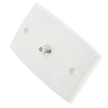 F-Type Wall Plate for TV Antenna / Aerial WPF1201
