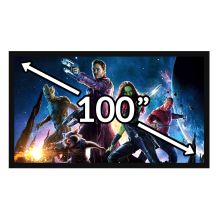 100 inch 16:9 Fixed Frame Projector Screen