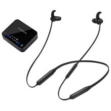 Avantree HT4186 Wireless TV Audio Bluetooth Earbuds & Transmitter Set