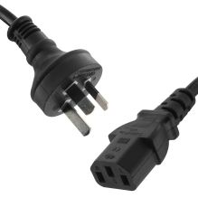 AU 3 Pin to IEC "Kettle Plug" 240V 10A Mains Power Lead Cable Cord 