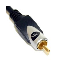 1.5m ISIX High Quality Subwoofer Audio RCA Digital Coax Cable Gold Plated IHT1821