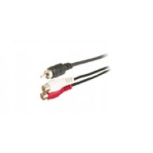 30cm Avico Audio Cord Cable RCA Plug To 2RCA Sockets AC107
