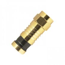 Avico Gold Compression F Plug To Suit RG6 Double Shielded FG6224