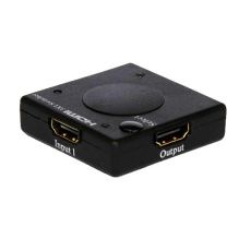 Avico 3-Way HDMI Switch High Speed Compact Switcher Selector HSW3