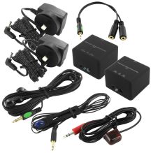 Infrared Resources Wireless IR Repeater Extender System Kit 866kHz IRPWLAU