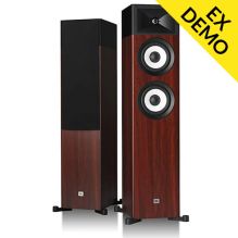 EX DEMO! JBL Stage A180 Floor Standing Speakers Pair Two-Tone Wood