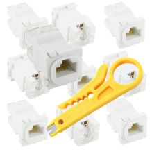 Punch Down Tool + 10 CAT6 Network Connectors