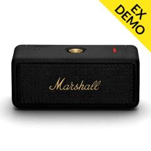 EX DEMO! Marshall Emberton II Portable Bluetooth Speaker Black & Brass