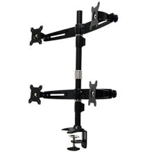 Monitor Desk Mount with Clamp for 4 LCD MC744
