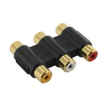 Quality 3 RCA Joiner Gold Plated RJ1601b