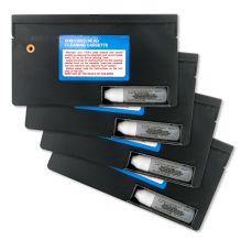 4 Pack RAXX VHS VCR Head Cleaner Kits