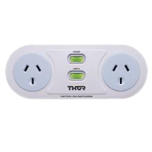Thor C2 Smart Filter Duo 2 Twin Filtered Surge Protected AC Outlets