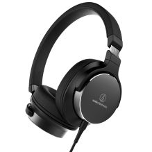 Audio-Technica ATH-SR5 High Res Audio On-Ear Headphones w/ Inline Mic + Control