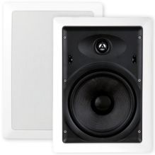 Selby 8" Glass Fibre Cone In Wall Speakers Pair XQ8205B.x2