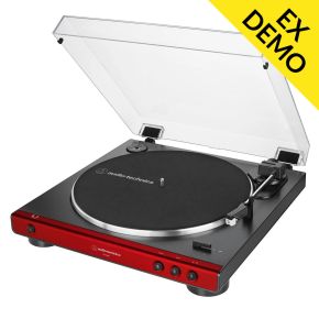 EX DEMO! Audio-Technica AT-LP60X Automatic Belt Drive Turntable Red