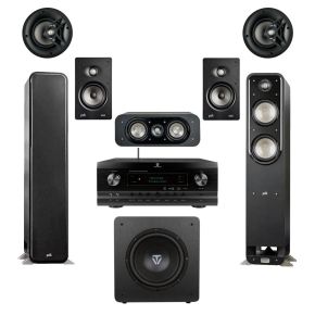 ToneWinner AT-2300 + Polk S55 5.1.2 Dolby Atmos Pack