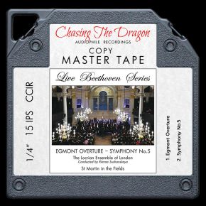 Live Beethoven Series - Egmont Overture & Symphony No 5 Live Chasing The Dragon Master Quality Reel to Reel Tape