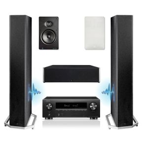 Denon AVR-X1800H + Definitive Technology BP9040 Amp & Speaker Pack