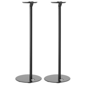 RAXX Speaker Floor Stands Pair for Sonos One, One SL & Play:1 Black