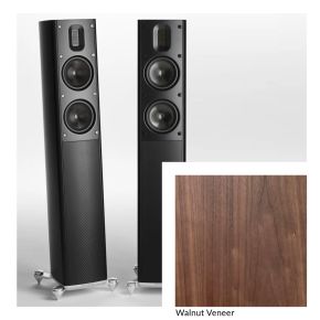 Scansonic MB2.5 B Floorstanding Speakers Walnut Pair