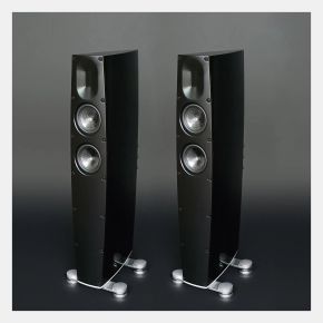 Scansonic Q3 Floorstanding Speakers Pair High Gloss Black