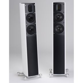 Scansonic MB2.5 B Floorstanding Speakers White Pair