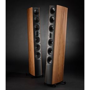 Scansonic MB6 B Floorstanding Speakers Walnut Pair