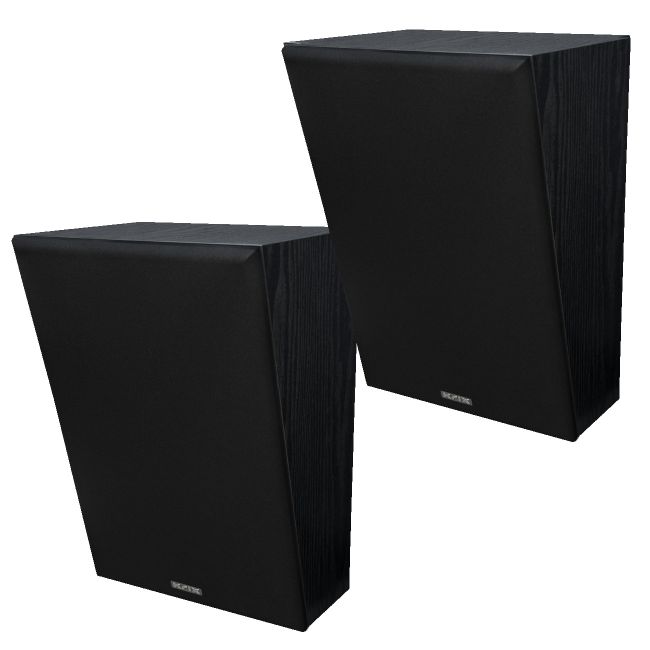 Krix Dynamix Mk3 On Wall Surround Speakers Pair In Black Vinyl Selby