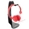 Coloud Colors Red On-Ear Headphones with Bonus Headphone Stand