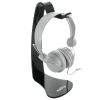 Coloud Colors Silver On-Ear Headphones with Bonus Headphone Stand