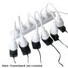 6 Pack Space Savers Short Extension Leads Cords for Powerboard Power Board PBSS6W