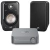 'WiiM Lounge 2' Wireless Audio System with WiiM Amp + Polk S20