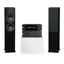 Eversolo DMP-A6 + Eversolo AMP-F2 + Scansonic L14 Streaming Hi-Fi System