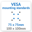WM8822 VESA Mounting Standards