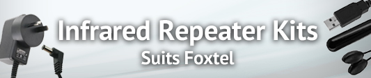 Infra-Red Repeater Kits - which also suit Foxtel